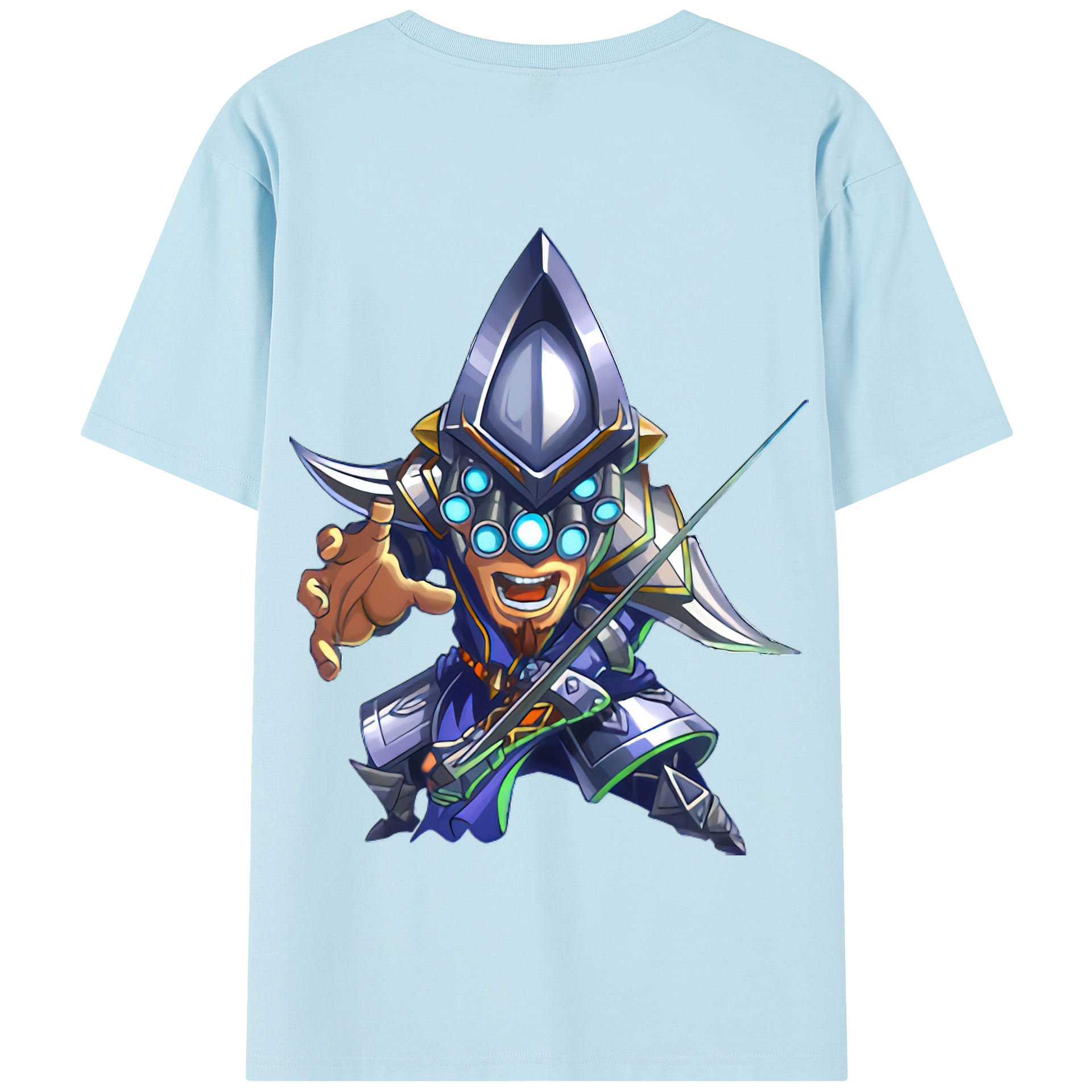 リーグ・オブ・レジェンド League of Legends LOL 綿100％半袖Tシャツ（背面プリント）